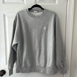 Champion grey sweatshirt
